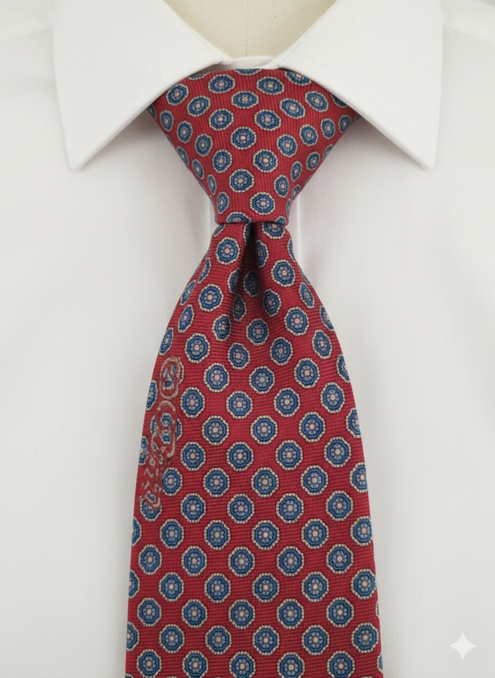 Brooks Brothers red design pure silk tie - 61"
